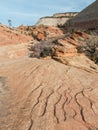 Classic views, Zion National Park Royalty Free Stock Photo