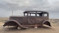 Route 66 - Arizona - New Mexico - Vintage travel Royalty Free Stock Photo