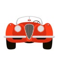 Classic vintage car vector illustration