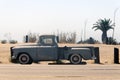 A classic vintage convertible car in the street in Los Angeles Royalty Free Stock Photo