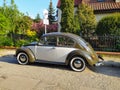 Classic vintage old Volkswagen Beetle car Royalty Free Stock Photo