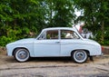 Classic vintage Polish car Syrena 105 parked