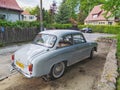 Classic vintage Polish car Syrena 105 parked