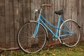 Classic vintage retro city bicycle Royalty Free Stock Photo