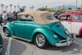 Classic Volkswagen Beetle Car on display Royalty Free Stock Photo