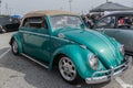 Classic Volkswagen Beetle Car on display Royalty Free Stock Photo