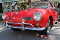 Classic Volkswagen Karmann Ghia in red