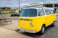 Classic Volkswagen Transporter camper van Royalty Free Stock Photo
