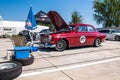 Classic Volvo racing car Royalty Free Stock Photo