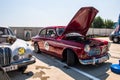 Classic Volvo racing car Royalty Free Stock Photo