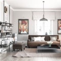 Classic vs. Moderne - apartment furnishings