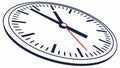 Classic Wall Clock Face Time Sketch Icon, vector design Generative AI Royalty Free Stock Photo