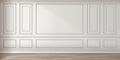 Classic wall panel arrangement Royalty Free Stock Photo