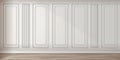 Classic wall panel arrangement Royalty Free Stock Photo
