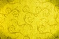 Classic wallpaper seamless vintage pattern on gold background