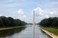 Classic washington DC (the mall) patriotic Royalty Free Stock Photo