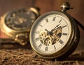 Classic watches that tell the story of time Royalty Free Stock Photo