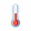 Classic Weather Thermometer Vector Icon Royalty Free Stock Photo