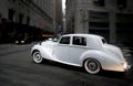 Classic Wedding Car Royalty Free Stock Photo