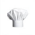 Classic White Chef Hat Isolated Royalty Free Stock Photo