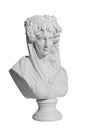 Classic white marble statue woman Royalty Free Stock Photo