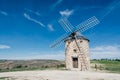 Classic windmill in Cuenca Spain