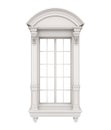 Classic Window Frame Isolated