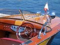 Classic wooden boat Royalty Free Stock Photo