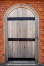 Classic wooden door, antique style