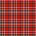 Classic Woven Tartan Plaid Pattern