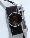 Classic Yashica Rangefinder GSN camera Royalty Free Stock Photo