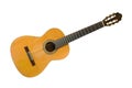 Classical acoustic guitar Royalty Free Stock Photo