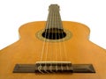 Classical acoustic guitar Royalty Free Stock Photo