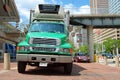 Classical american big modern truck Royalty Free Stock Photo