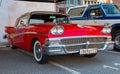 Classical american car Ford Fairlane 2nd gen (American-market), 1957-1959 Royalty Free Stock Photo