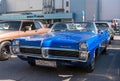 Classical american car Pontiac Bonneville 4th gen (B-body), facelift, 1967Ã¢â¬â1969 Royalty Free Stock Photo