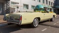 Classical American luxury car Cadillac Eldorado 9 generation Cabrio 1970