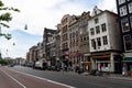 Classical Amsterdam houses buld tall but narrow in the Netherlands - Amsterdam city center