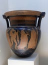 Classical Archaic Greek red on black pottery