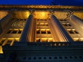 Classical architecture facade in Tokyo Meiji Seimei kan