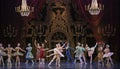 Classical ballet sleeping beauty, performed by members of the ballet of the municipal theater of Santiago, Chile