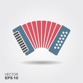 Classical bayan, accordion , harmonic icon