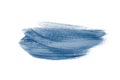 Classical blue paint stroke Royalty Free Stock Photo