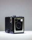 Classical box camera Royalty Free Stock Photo