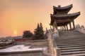 Classical bridge In SunSet