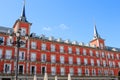 Classical building of Plaza Mayor, Spain