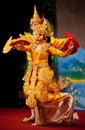 Classical burmese dance Royalty Free Stock Photo