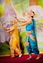 Classical Burmese dance Royalty Free Stock Photo