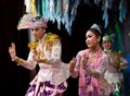 Classical Burmese dance Royalty Free Stock Photo