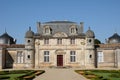 The classical castle of Malle in Gironde